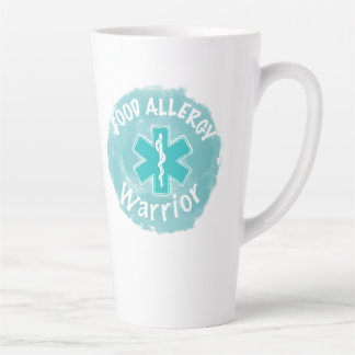 Caneca De Café Latte Alergia à comida