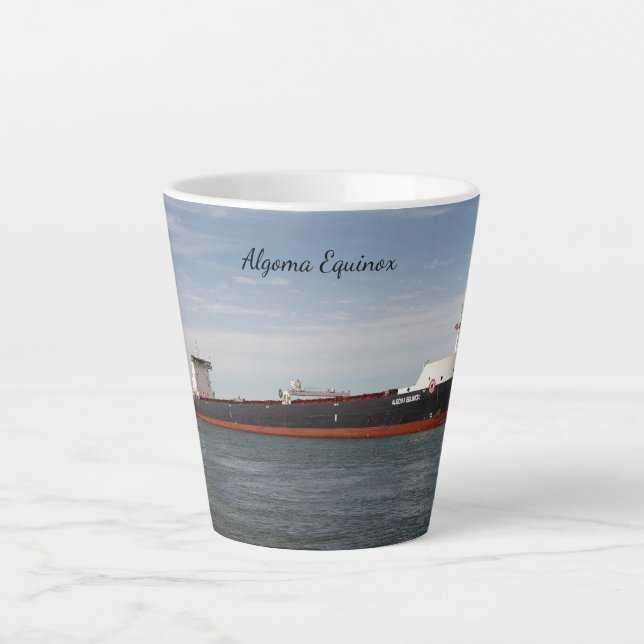 Caneca De Café Latte Algoma Equinox lata (Frente)