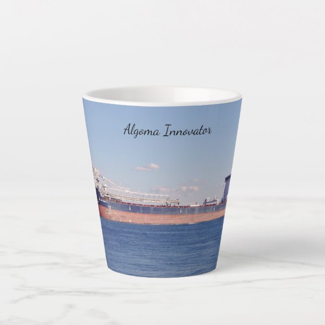 Caneca De Café Latte Algoma Innovator Latim (Frente)