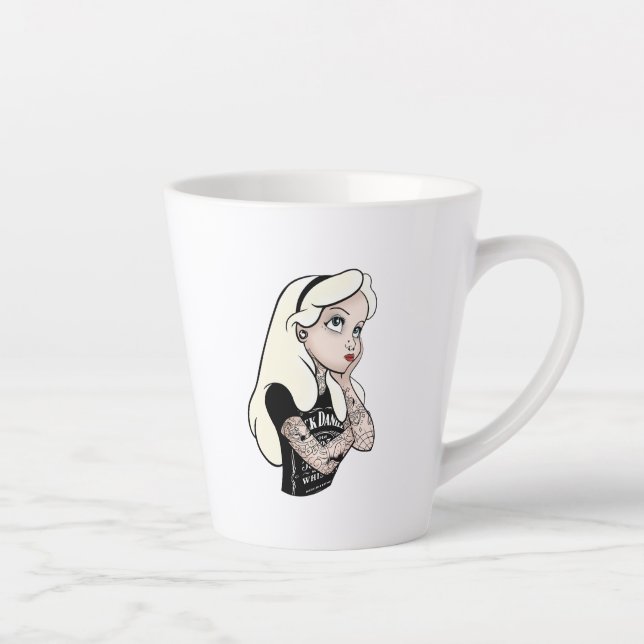 Caneca De Café Latte Alice (Direita)