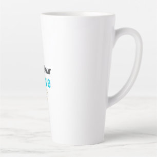 Caneca De Café Latte Alimente Sua Motivação Diária - Inspiração Diária