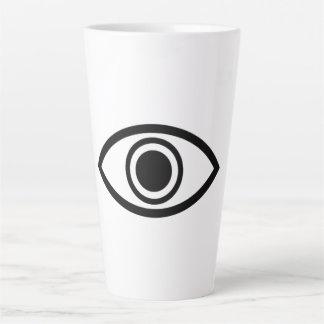 Caneca De Café Latte all seeing eye