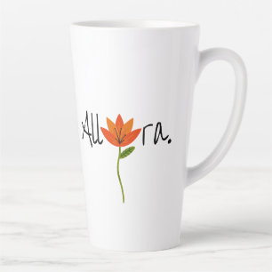 Caneca De Café Latte Allora com Lily