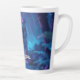 Caneca De Café Latte Alma de Tigre
