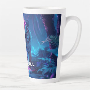 Caneca De Café Latte Alma de Tigre