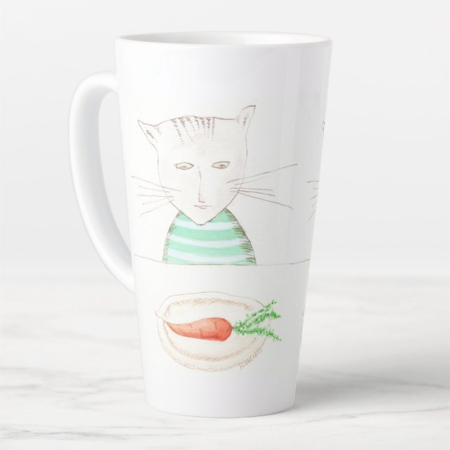 Caneca De Café Latte Alphonse le Chat (Ângulo esquerdo)