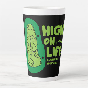 Caneca De Café Latte Alpinismo da Glass House Austrália
