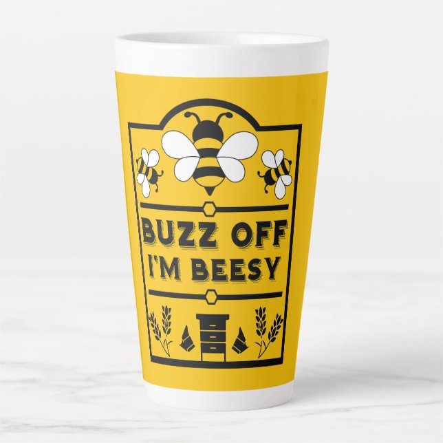 Caneca De Café Latte Amácia de Mel (Frente)