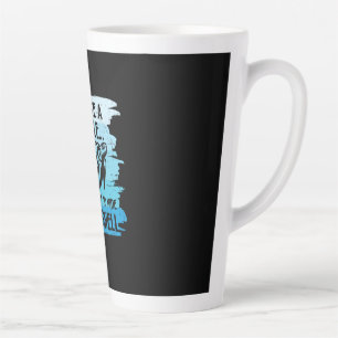 Caneca De Café Latte Amante de Tartarugas   Eu Sou Como Uma Tartaruga