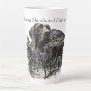 Caneca De Café Latte Amantes de Ponteiro Alemão Curto