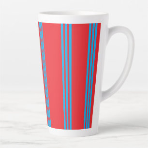Caneca De Café Latte Âmbar Azul