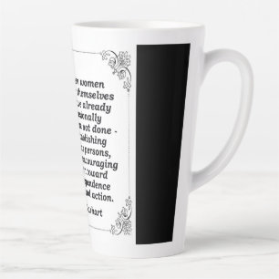 Caneca De Café Latte Amelia Earhart Wisdom Mug
