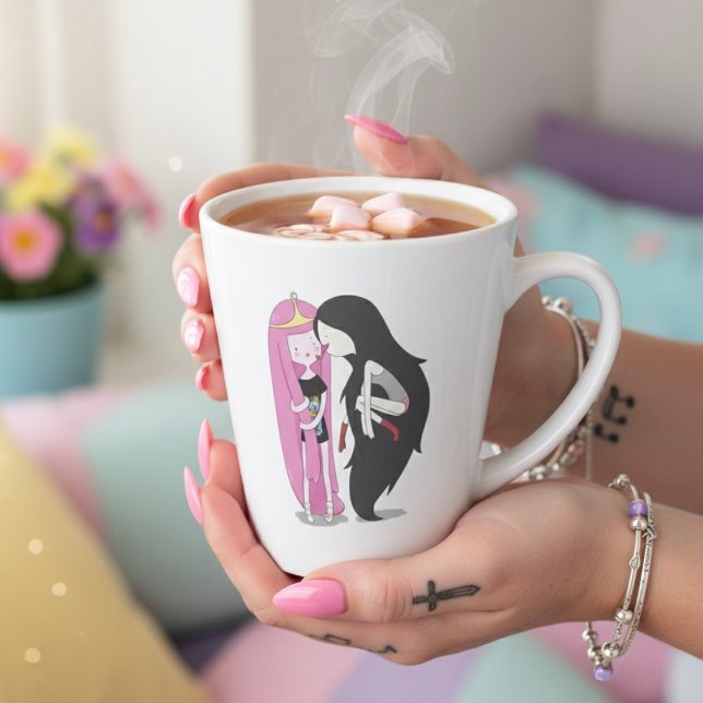 Caneca De Café Latte Amigos (Criador carregado)