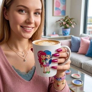 Caneca De Café Latte Amigos