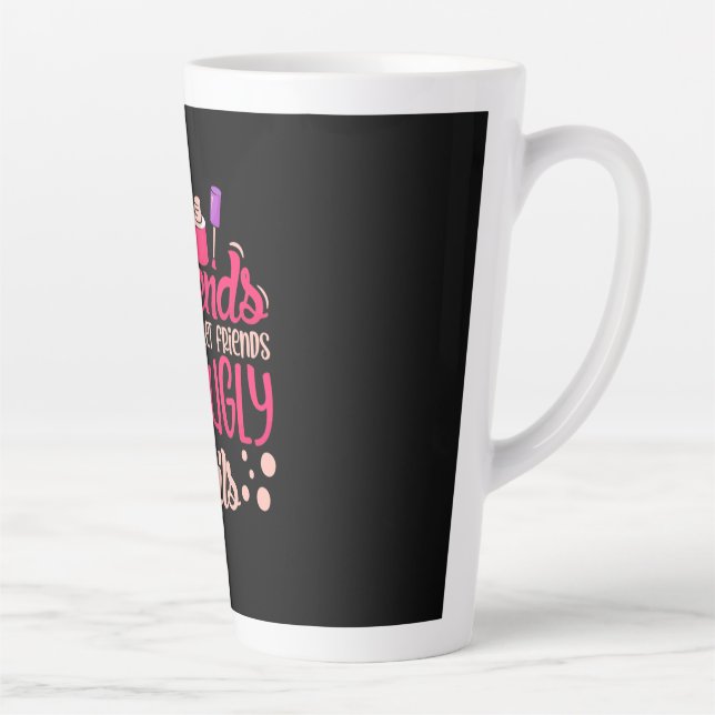 Caneca De Café Latte Amigos do excelente têm Unhas feias (Direita)