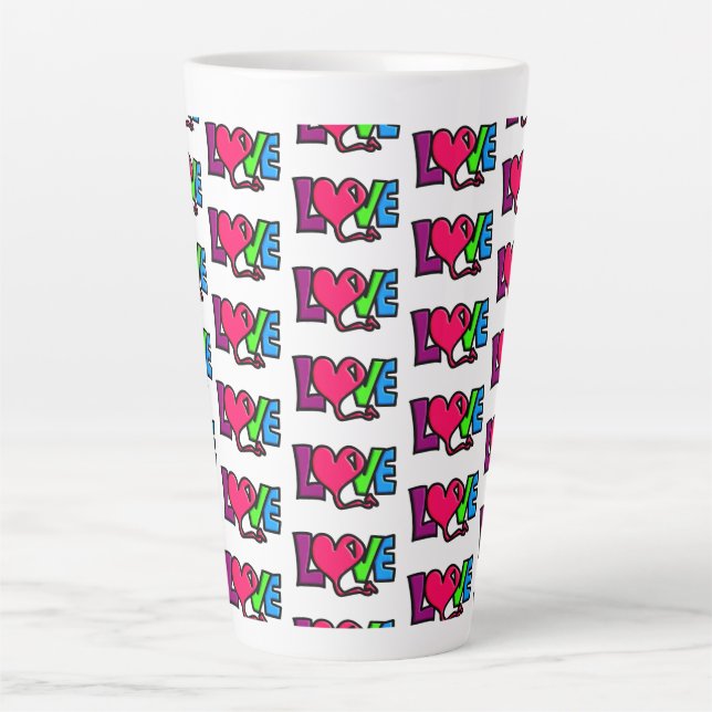 Caneca De Café Latte Amor (Frente)
