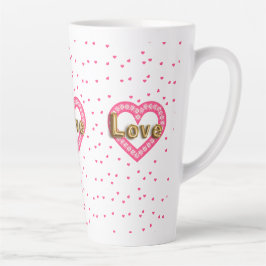 Caneca De Café Latte amor