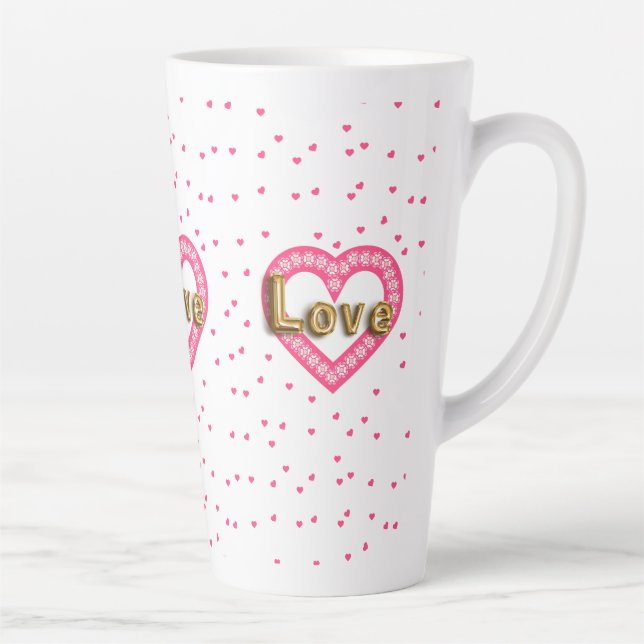 Caneca De Café Latte amor (Direita)
