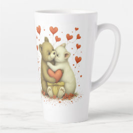 Caneca De Café Latte amor 7777