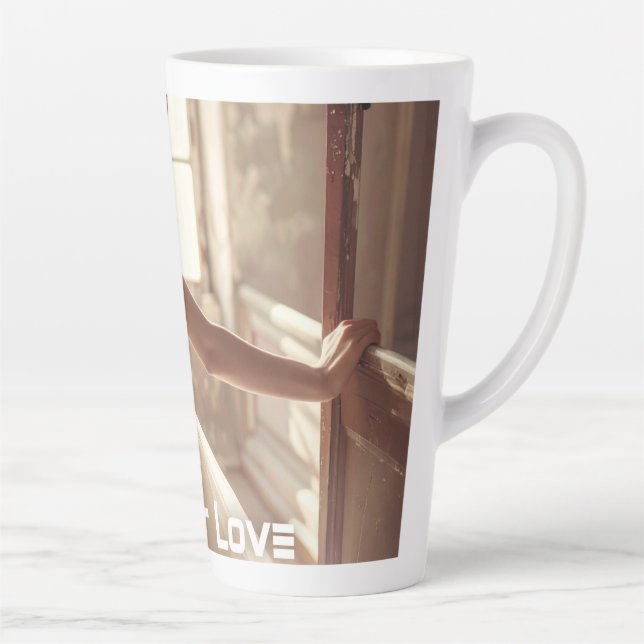 CANECA DE CAFÉ LATTE AMOR BALLET - BALLET & DANÇA (Direita)