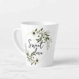 Caneca De Café Latte Amor doce