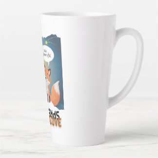 Caneca De Café Latte amor espalhado