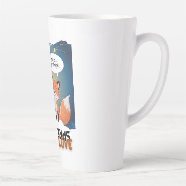 Caneca De Café Latte amor espalhado (Direita)