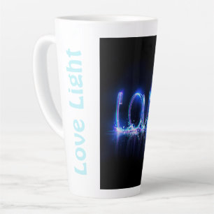 Caneca De Café Latte Amor Luz