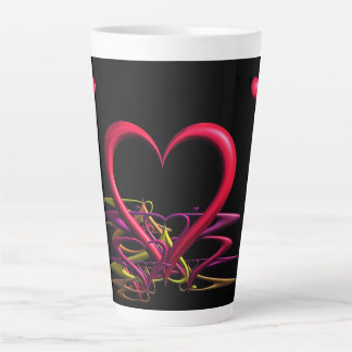 Caneca De Café Latte Amor na Escuridão Latte Mug