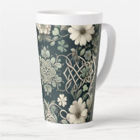 Amuleto Floral Trevo Celta