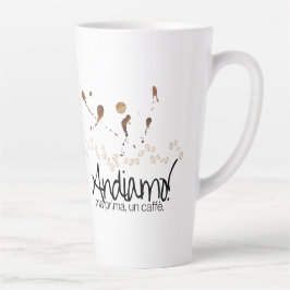 Caneca De Café Latte Andiamo! Mãe Prima, Un Caffè