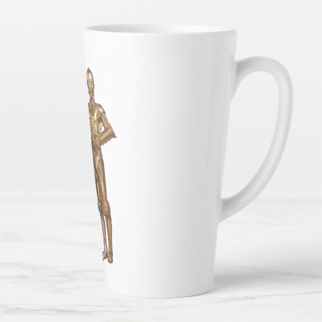Caneca De Café Latte Androide (Direita)