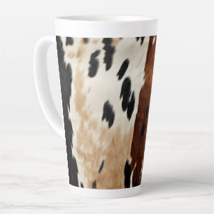 Caneca De Café Latte Animal de cochicho castanho ocidental