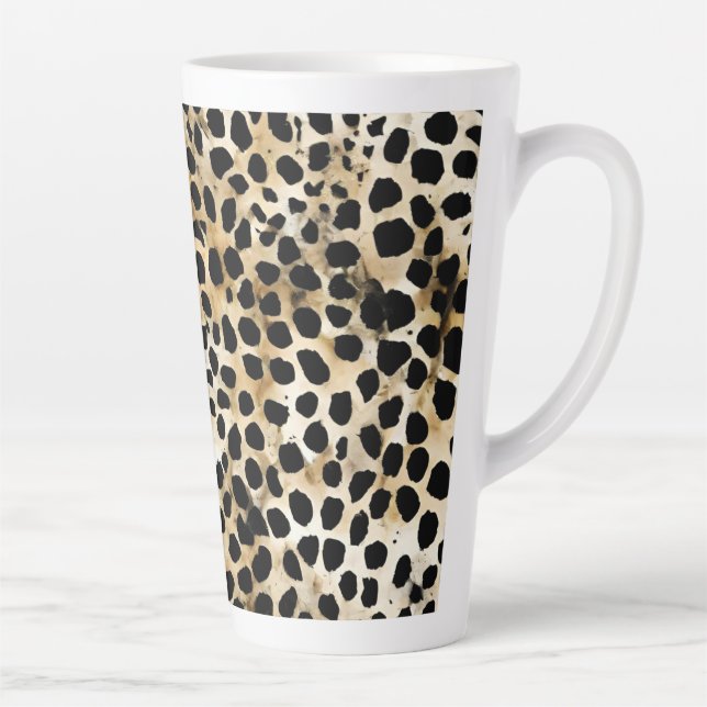 Caneca De Café Latte Animal Print - Latte Mug (Direita)
