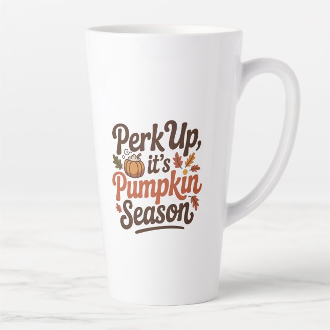 Caneca De Café Latte Anime-se com café de especiarias de abóbora citaçã (Direita)