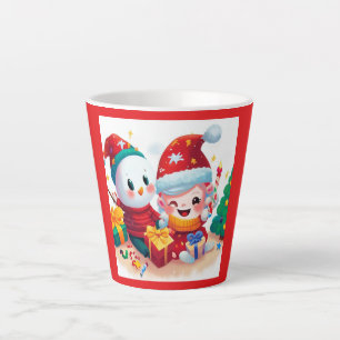 Caneca De Café Latte Aniversário de Natal 5