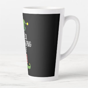 Caneca De Café Latte Aniversário de Natal de Bebendo de cerveja