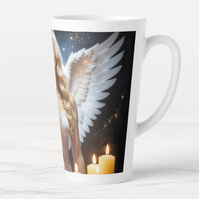 CANECA DE CAFÉ LATTE ANJO - ANJOS (Direita)