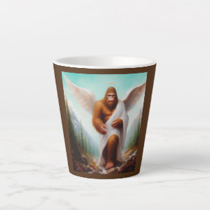 Caneca De Café Latte Anjo Bigfoot