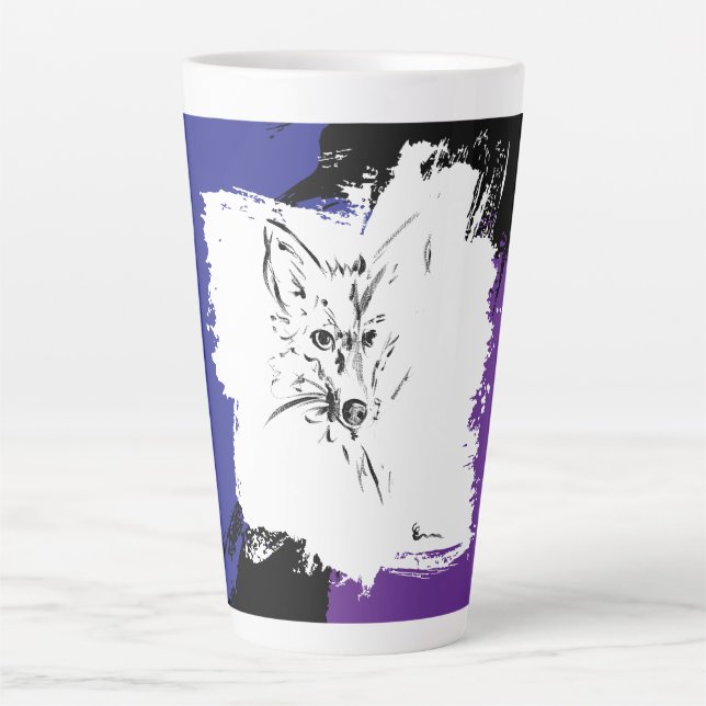Caneca De Café Latte Anonimal 1 (Frente)