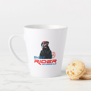 Caneca De Café Latte Ao Vivo (Motocicleta) Lata