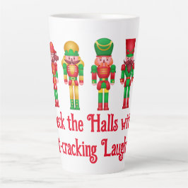 Caneca De Café Latte Apertadores de Nozes de Natal