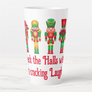 Caneca De Café Latte Apertadores de Nozes de Natal
