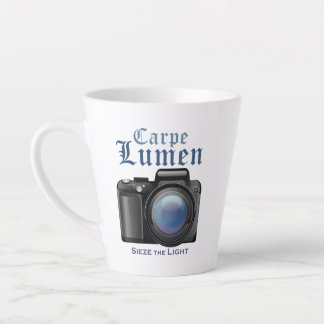 Caneca De Café Latte Aperte a luz
