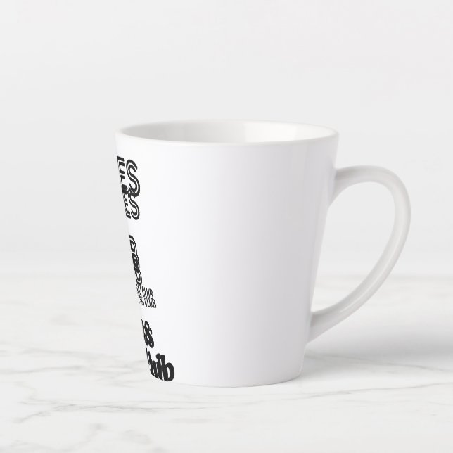 Caneca De Café Latte Apres Ski Club Coffee Mug – Winter Ski Lover Gift (Direita)