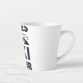 Caneca De Café Latte Apres Ski Club Logotipo da Montanha - Inverno Masc