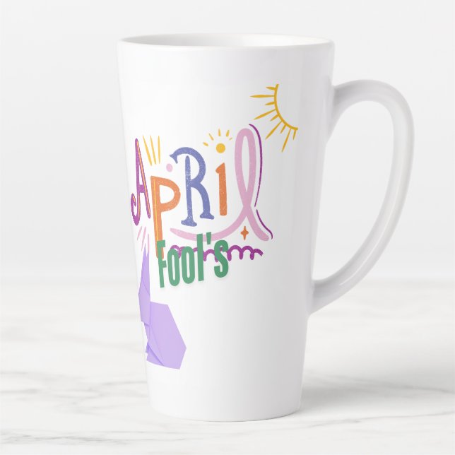 Caneca De Café Latte April Fool's (Direita)