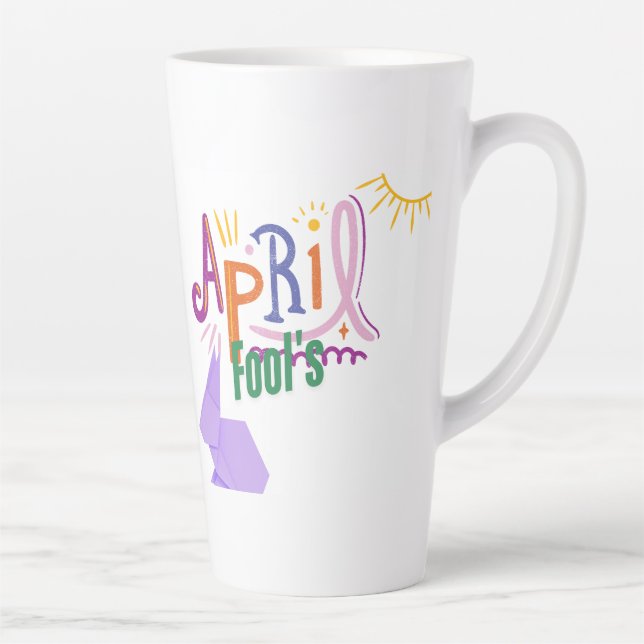 Caneca De Café Latte April Fool's (Direita)