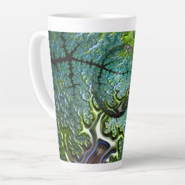 Caneca De Café Latte Aproveitando a Viagem Latte Mug