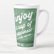 Aproveite uma taça de felicidade | Caneta Lateral 